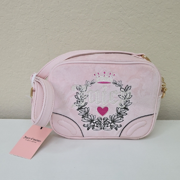 Juicy Couture Pink Crossbody Bag - Picture 1 of 8